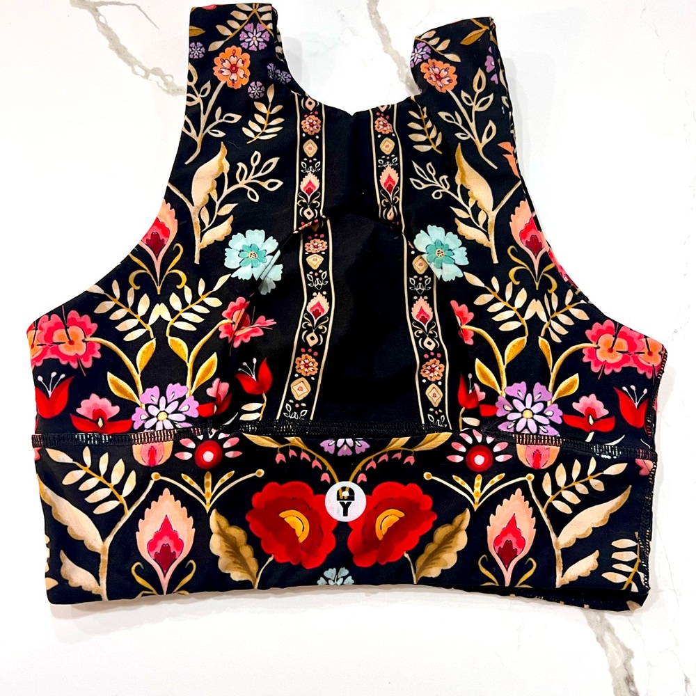 Yoga, democracy sports bra